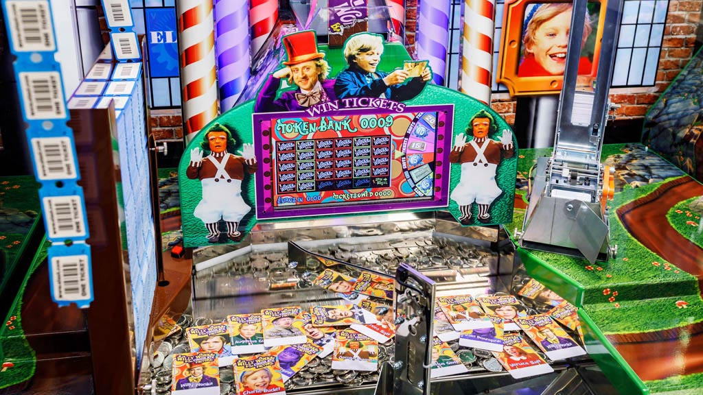 Coin Pushers Willy Wonka
