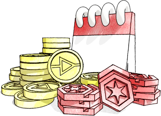 Limited Time Event Currencies